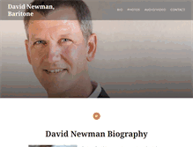 Tablet Screenshot of davidnewman.info